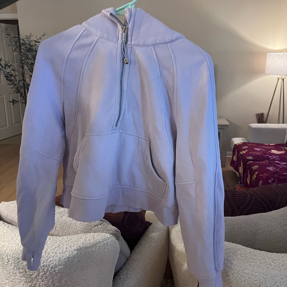 Lululemon Quarter Zip Lilac